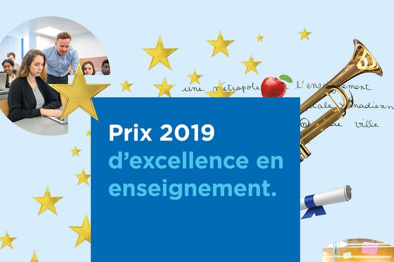 Nicolas Bernier - Prix d’excellence en enseignement 2019