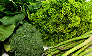 Plus c’est vert, plus il y a de vitamine K! (Photo: iStockphoto) Plus c’est vert, plus il y a de vitamine K! (Photo: iStockphoto)