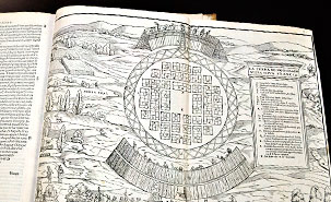 Illustration de l’ouvrage Voyages du géographe Giovanni Battista Ramusio Illustration de l’ouvrage Voyages du géographe Giovanni Battista Ramusio