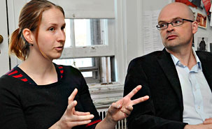 Jacinthe Leblanc et Christian Nadeau espèrent que le colloque permettra de réfléchir sur la manière la plus appropriée d’exploiter les ressources naturelles. Jacinthe Leblanc et Christian Nadeau espèrent que le colloque permettra de réfléchir sur la manière la plus appropriée d’exploiter les ressources naturelles.