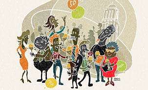 Cinquante bougies pour les PUM (Illustration: Benoît Gougeon) Cinquante bougies pour les PUM (Illustration: Benoît Gougeon)
