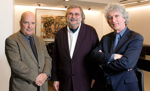 De gauche à droite: Jean Pelletier, Gérard Boismenu et Alain Saulnier De gauche à droite: Jean Pelletier, Gérard Boismenu et Alain Saulnier
